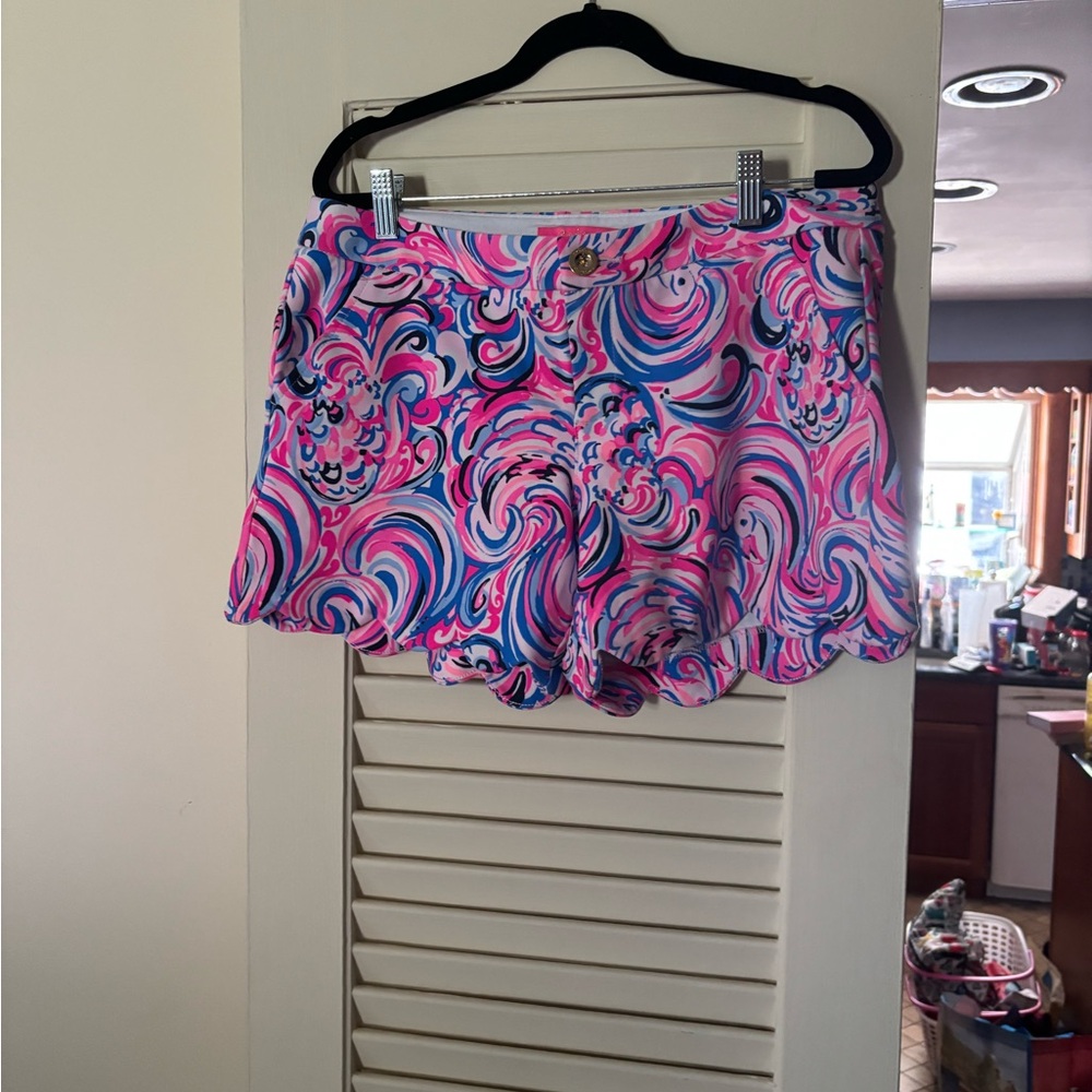 Lilly Pulitzer NWT Buttercup Knit Shorts size 8